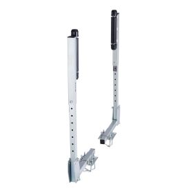 Boat Trailer Guides, 27.6-41.3 in Height Adjustable Trailers Guide, 2PCS Thickened High-Duty Trailer Guide-Ons with Smooth Roller Guidance